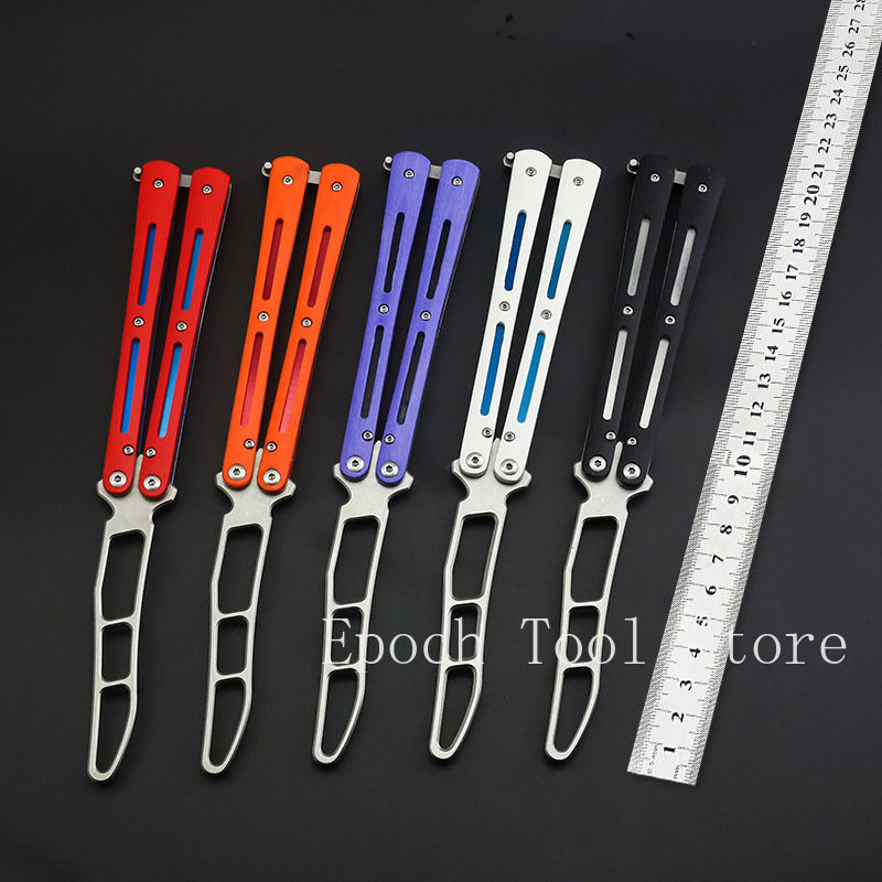 Woodworking News - NEW Training Balisong Portable Butterfly Knife