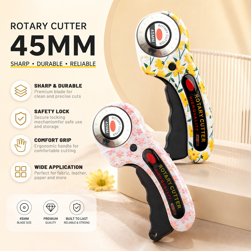 Card Scraper Steel - Rotary Cutter 45mm Card Paper Sewing