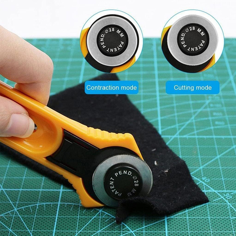 28/45mm Rotary Fabric Cutter F - Card Scraper Steel ulasan dan harga