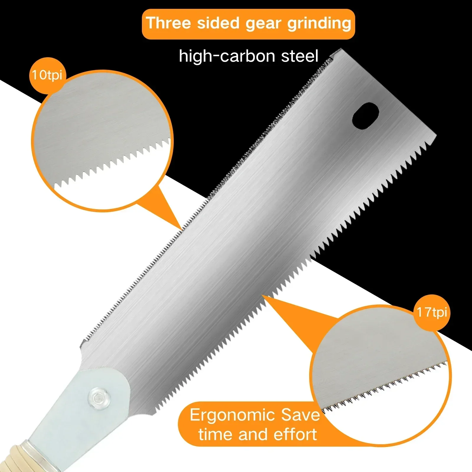 Japanese Hand Saw 9.3inch SK5  - Woodworking In Japanese ulasan dan harga