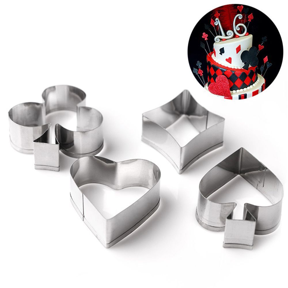 Fodant Tools Spade Fondant Pok - Card Scraper Steel ulasan dan harga