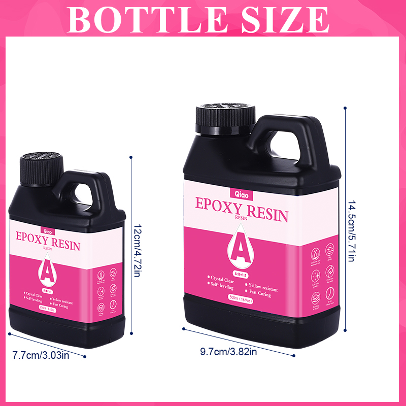 1:1 Crystal Clear Epoxy Resin  - Woodworking Epoxy ulasan dan harga