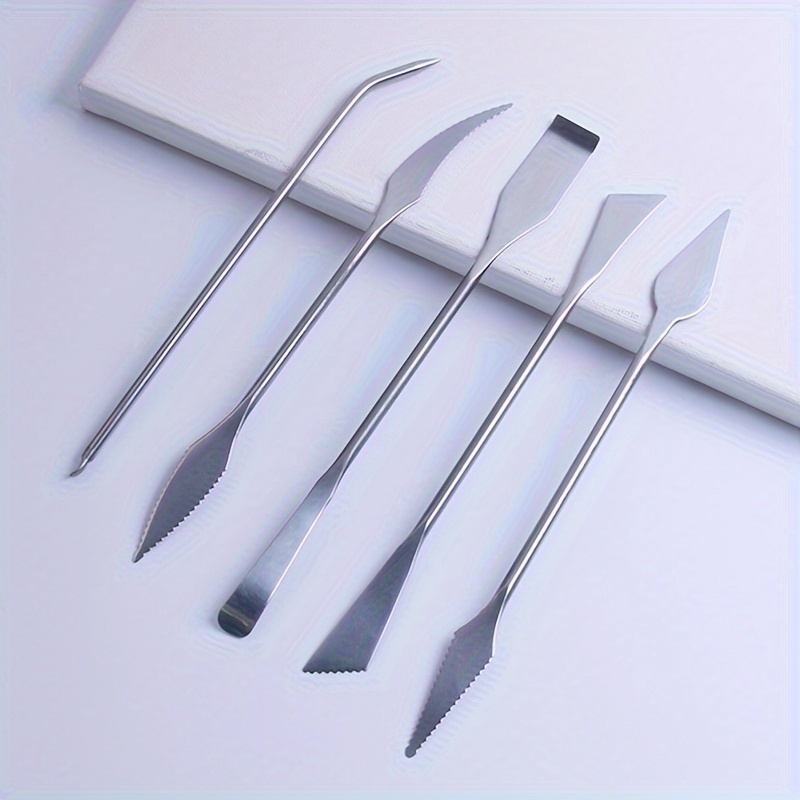 5-Piece Set of Stainless Steel - Card Scraper Steel ulasan dan harga