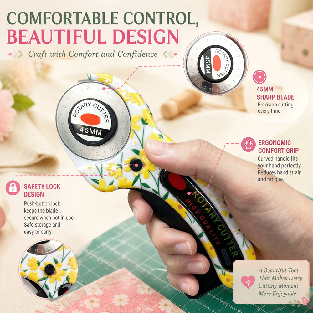Rotary Cutter 45mm Card Paper  - Card Scraper Steel ulasan dan harga