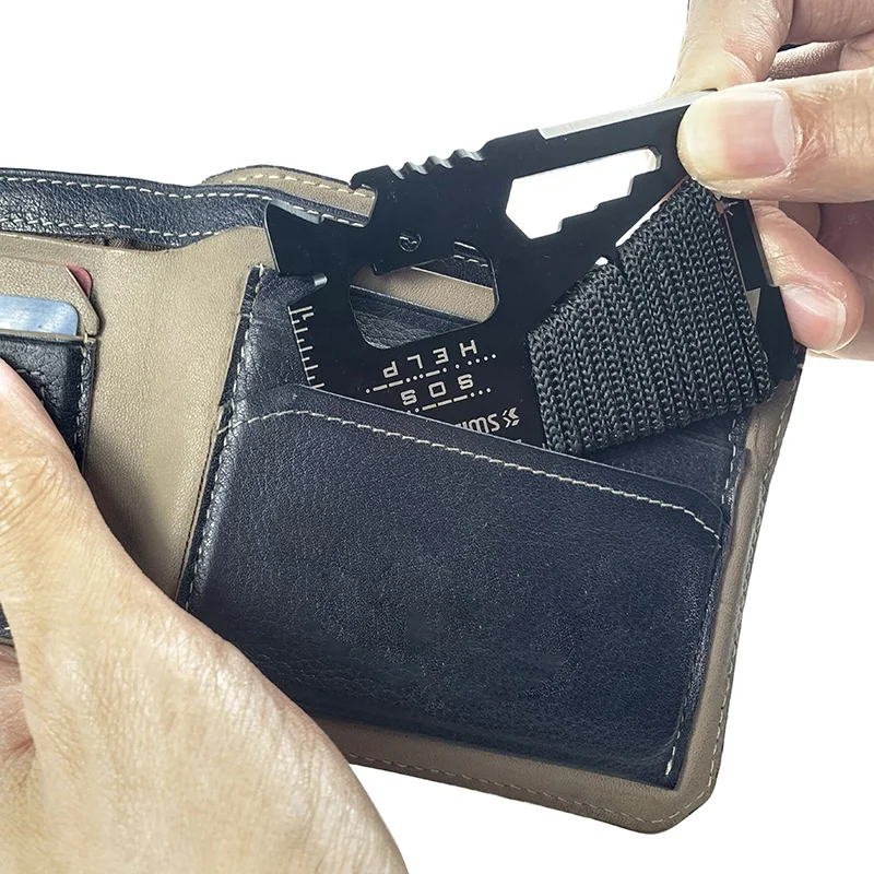 Stainless Steel Emergency Tool - Card Scraper Steel ulasan dan harga