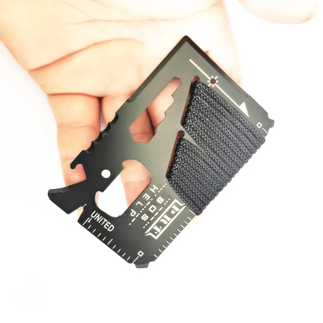 Stainless Steel Emergency Tool - Card Scraper Steel ulasan dan harga