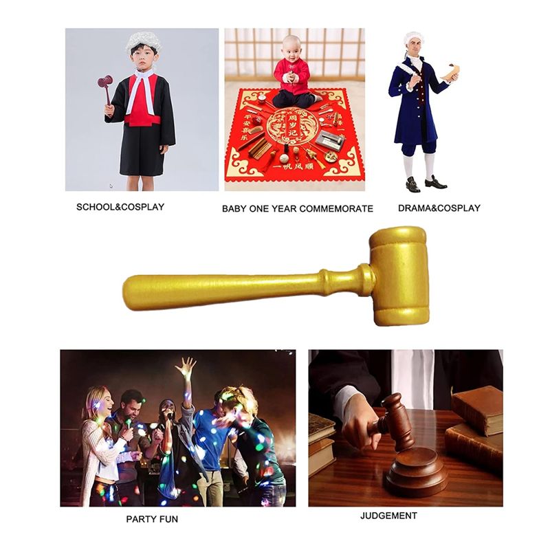 24 PCS Judge Gavel Prop Mini W - Woodworking Auctions ulasan dan harga