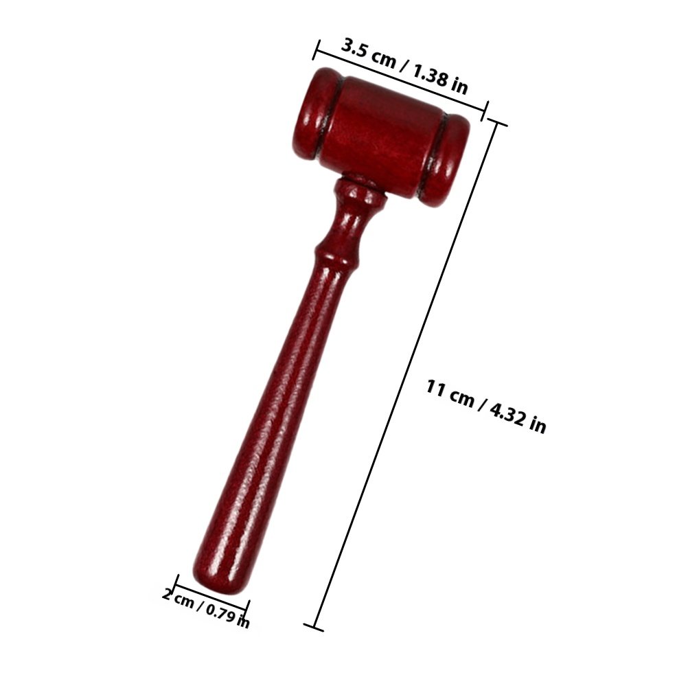 2Pcs Wooden Judge Hammer Gavel - Woodworking Auctions ulasan dan harga