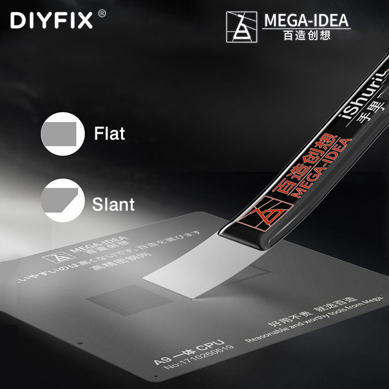MEGA-IDEA T0.2MM Scraping Tin  - Card Scraper Steel ulasan dan harga