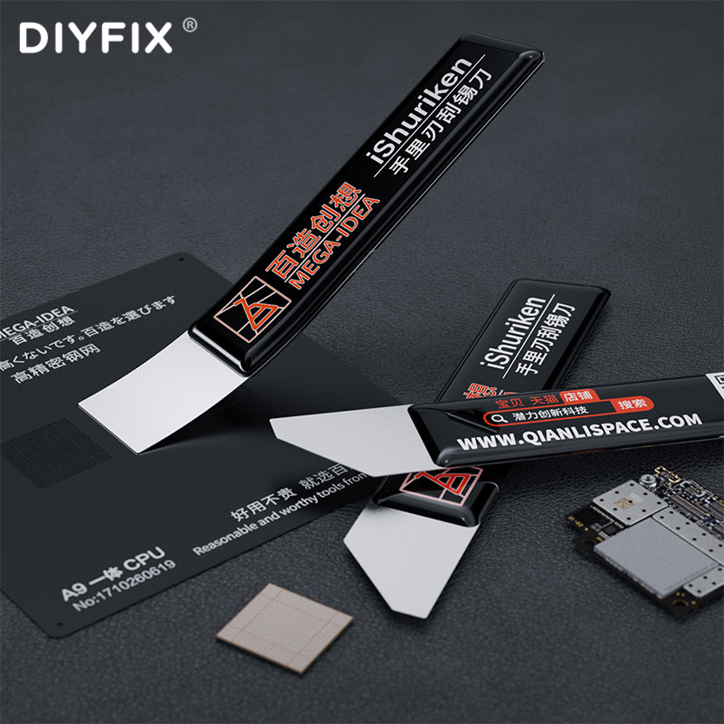MEGA-IDEA T0.2MM Scraping Tin  - Card Scraper Steel ulasan dan harga